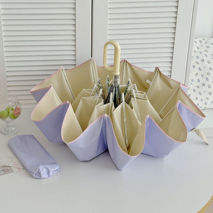 Women's Foldable Umbrella with Innovative Flower Shape Kalsten