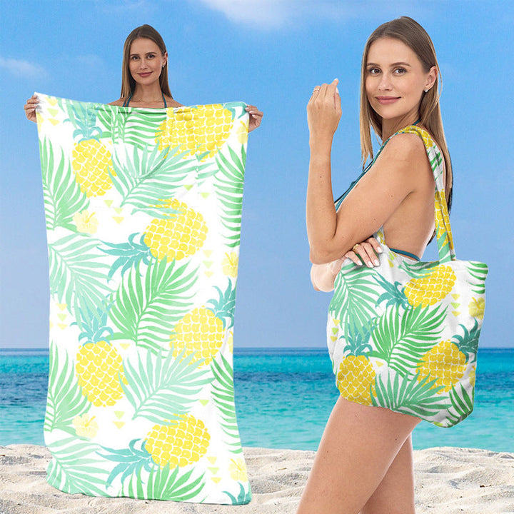 Tote bag in stylish lotus design Kalsten