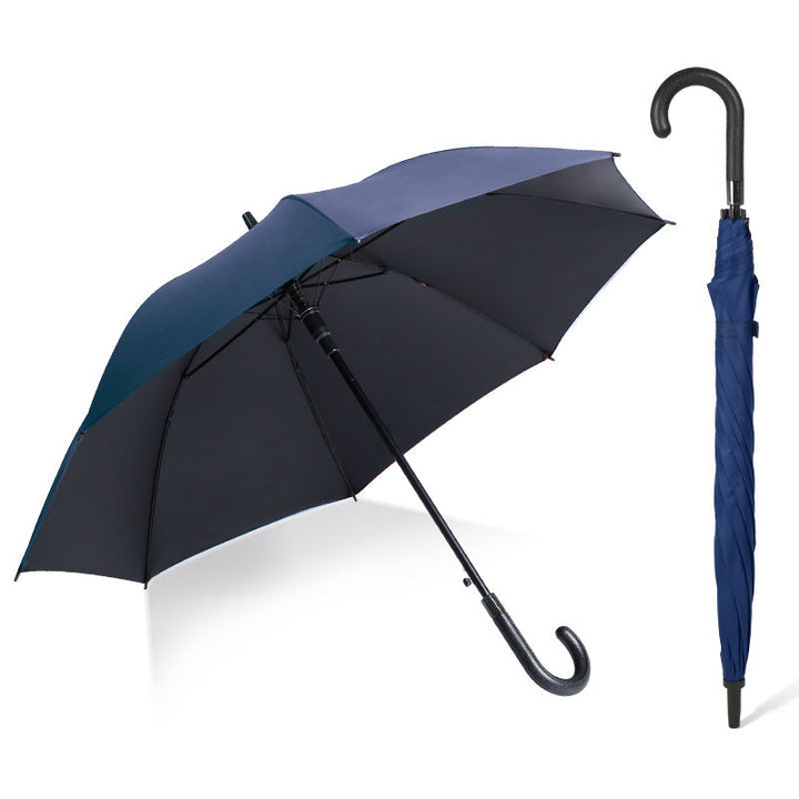 Women's Folding Rain Protection Umbrella with Double Canopy and Wind Protection Kalsten