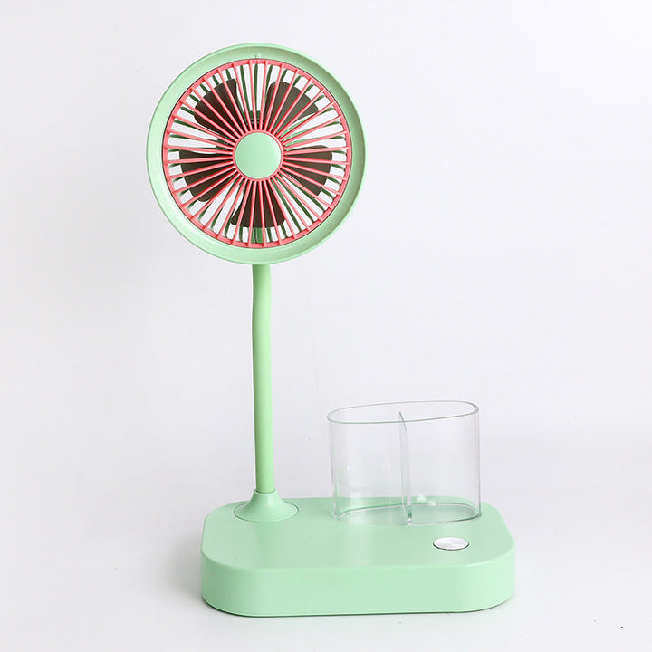 Ladies Portable Table Fan with Integrated Water Sprayer and Ergonomic Design Kalsten