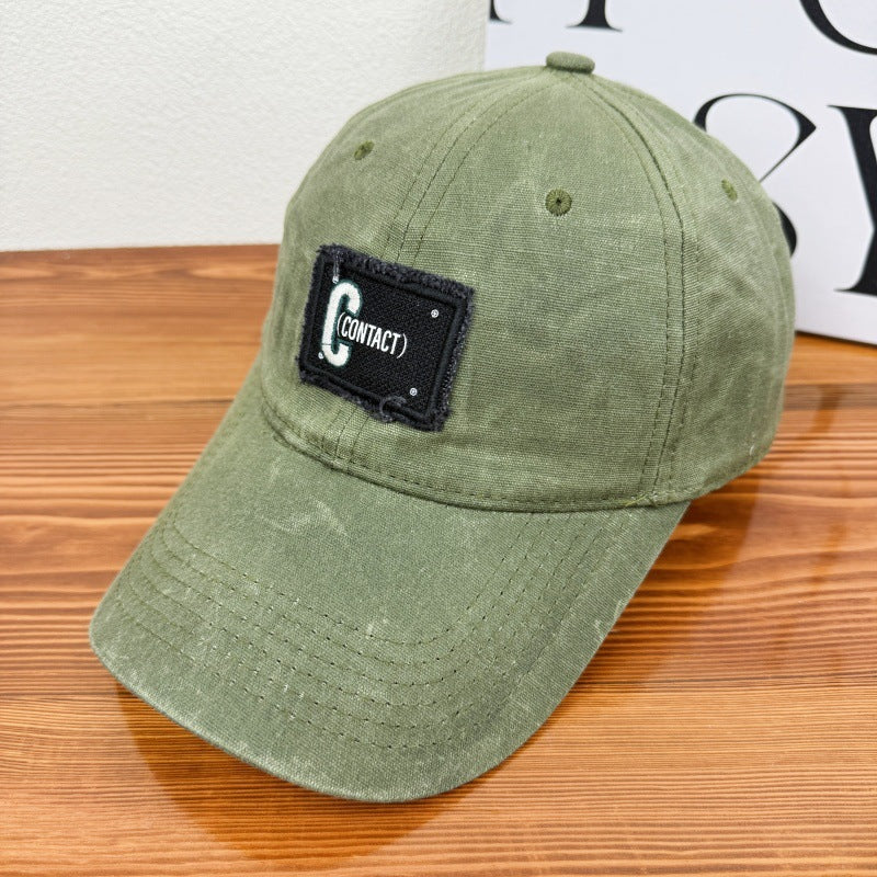 Men's Vintage-Inspired Distressed Cap Kalsten