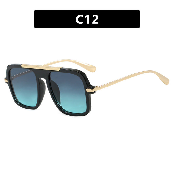 Women's square sunglasses with luxurious metal frame and sturdy lenses Kalsten