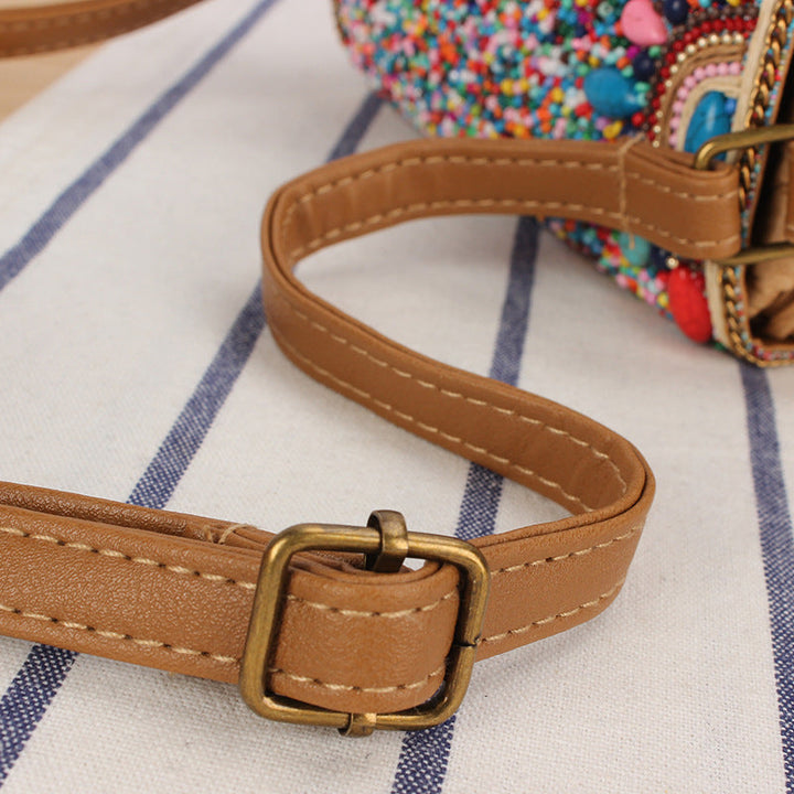 Trendy shoulder bag with playful design Kalsten