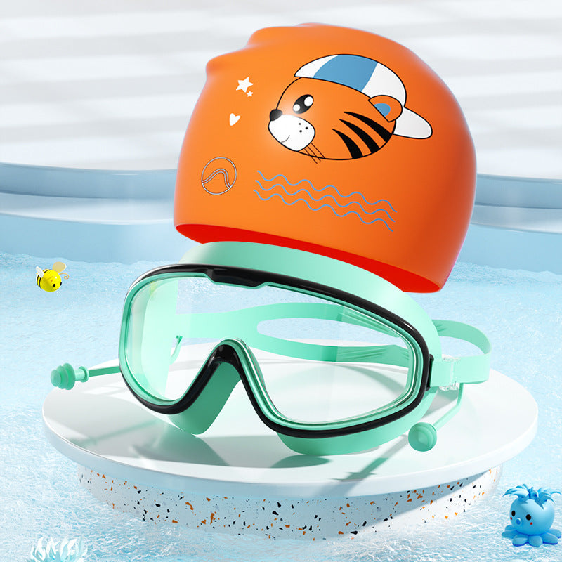 Kids Fun Tiger-Themed Swim Set Kalsten