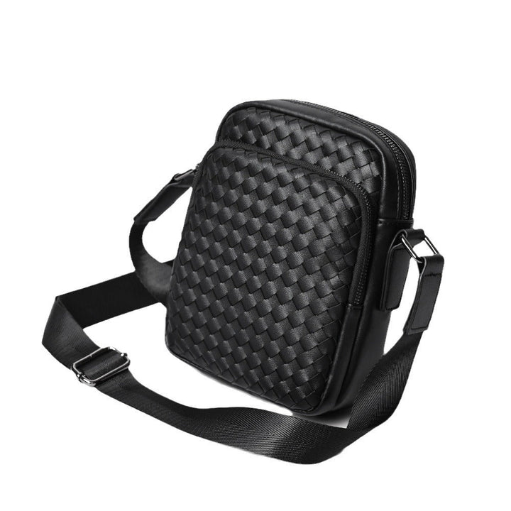 Practical Crossbody Bag with Woven Design Kalsten