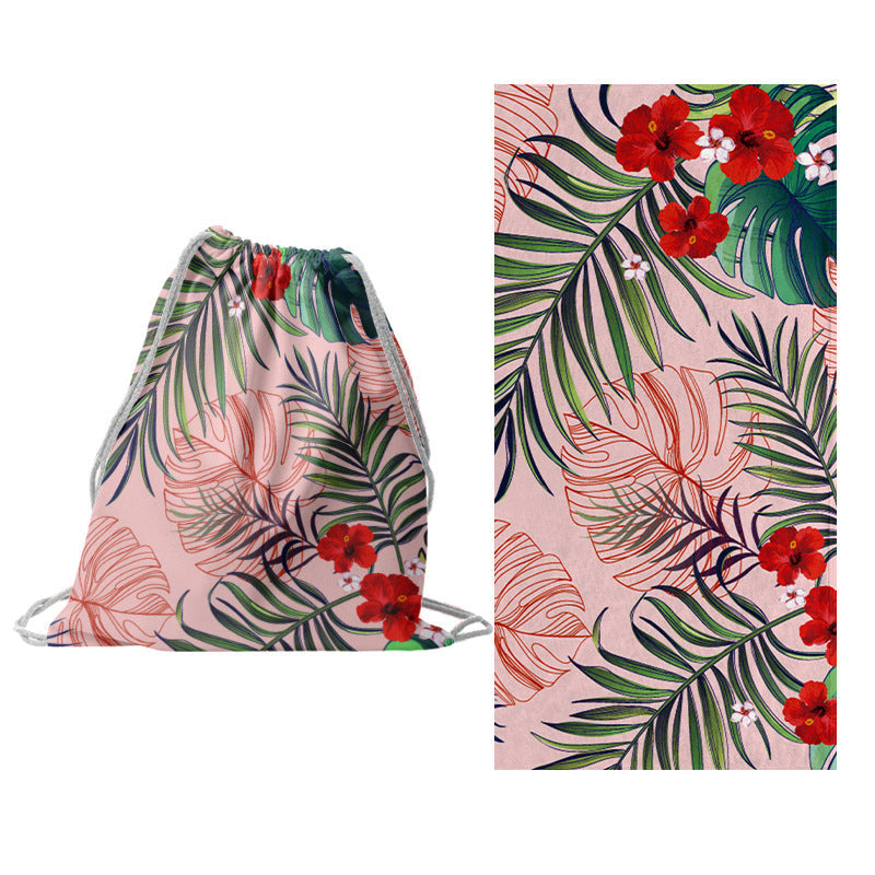 Multifunctional beach set with tote bag and towel Kalsten