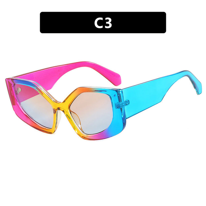 Women's striking sunglasses with oversized design and stylish gradient Kalsten