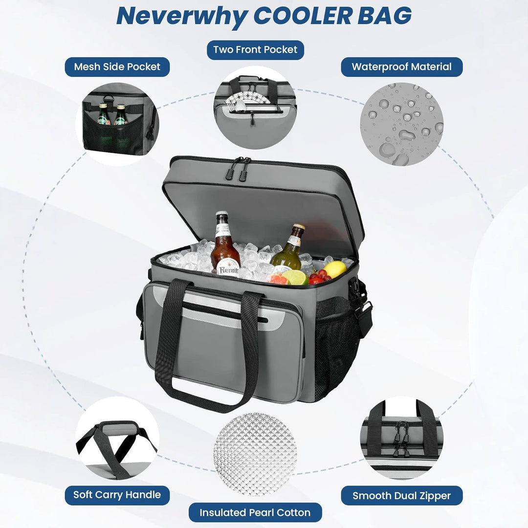 Ladies multifunctional cooler bag with organizer Kalsten