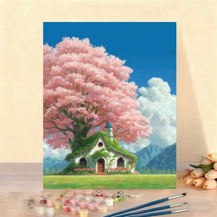 DIY Scenic Home Landscape Paint by Numbers Art Kit Kalsten