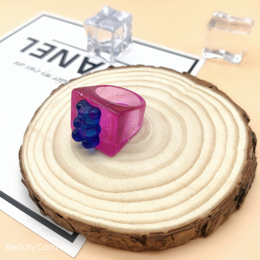 Butterfly-Inspired Resin Ring Kalsten