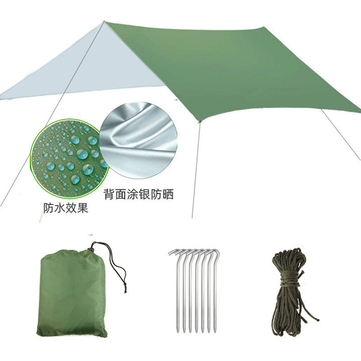 Shadow tension cloth with water-repellent coating Kalsten