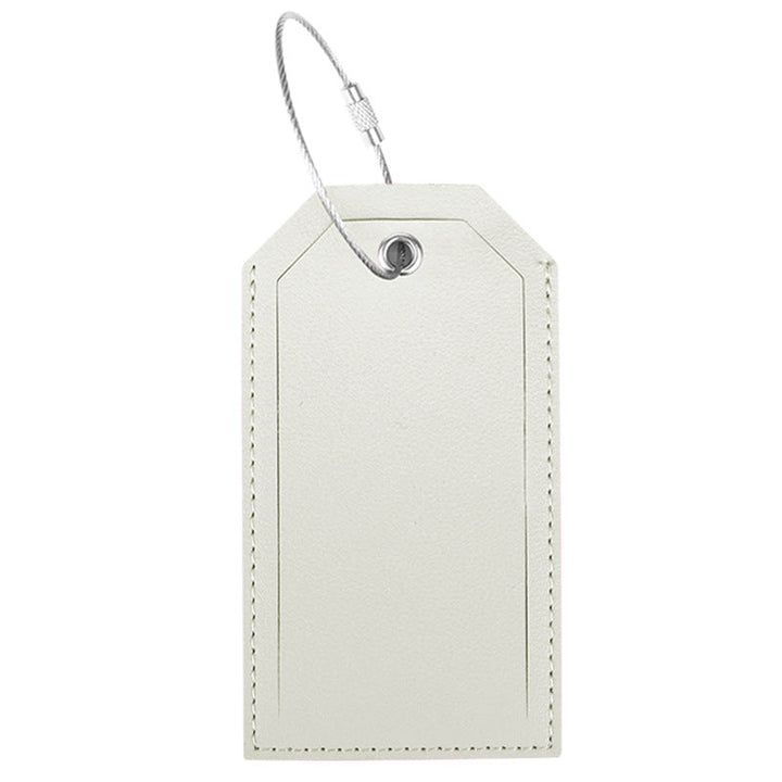 Women’s luggage tag made of durable leather with stainless steel closure Kalsten