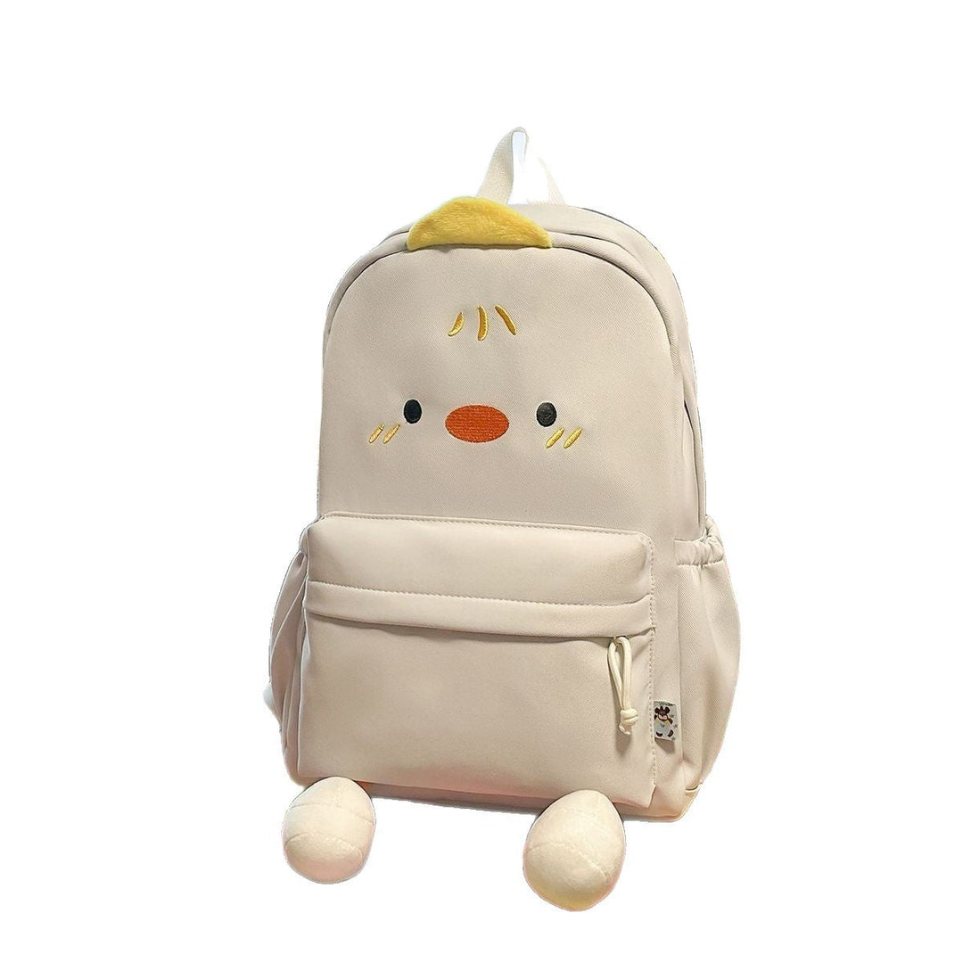 Creative Designed Backpack with Plush Applications Kalsten