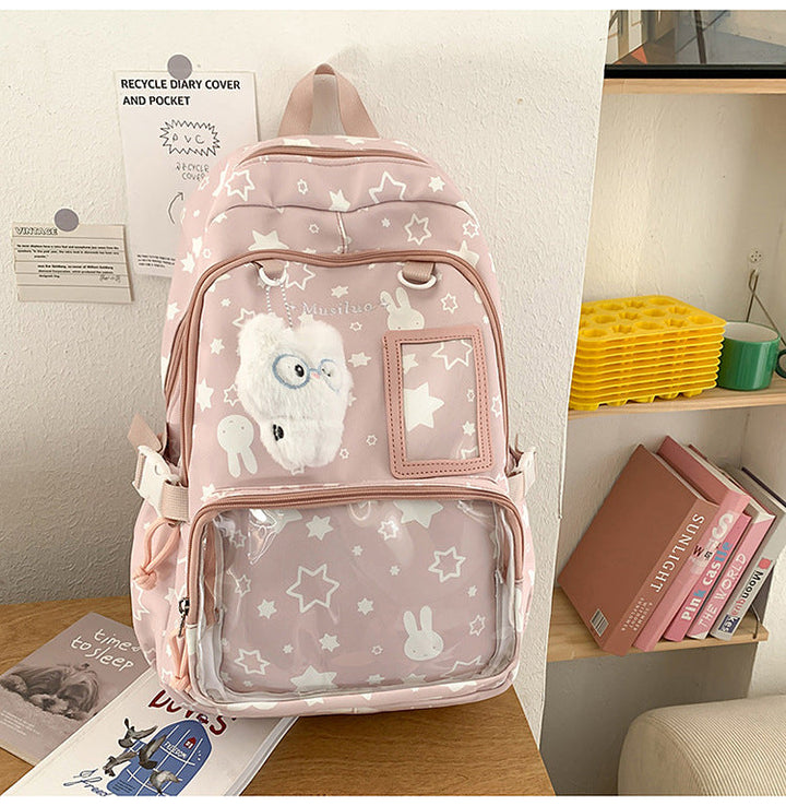 Cute Character-Inspired School Backpack