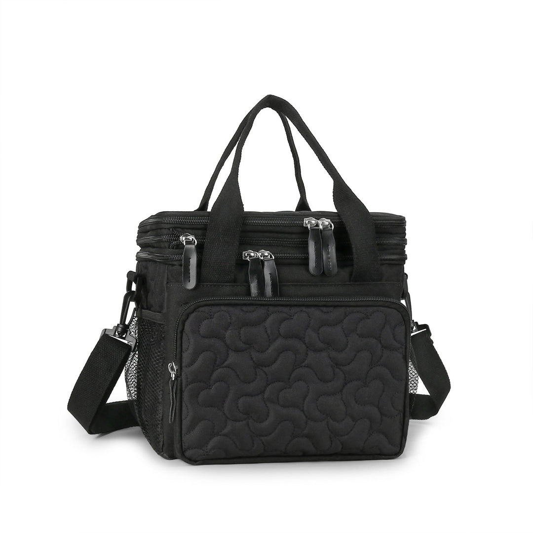 Cooler bag with insulated compartments and reinforced carrying system Kalsten