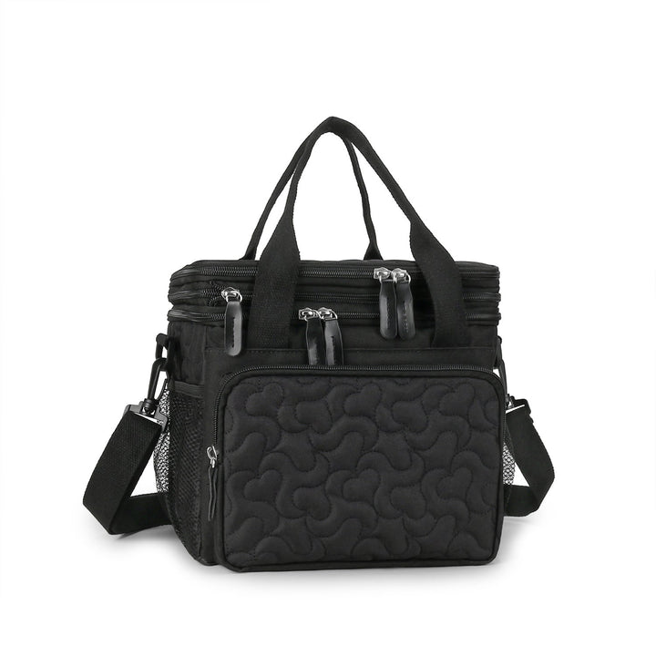 Cooler bag with insulated compartments and reinforced carrying system Kalsten