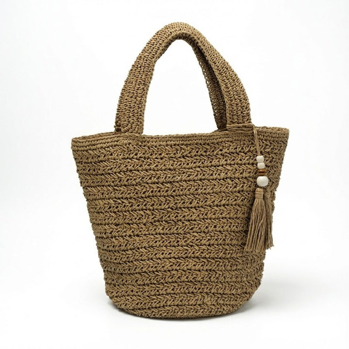 Basket bag with fine woven structure Kalsten