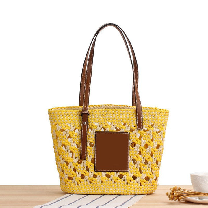 Beach bag with practical inner pockets and sturdy handles Kalsten