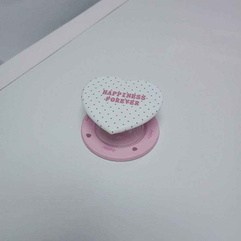 Heart-Shaped Character Phone Grip Kalsten