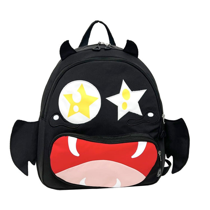 Playful plush backpack with animal face Kalsten