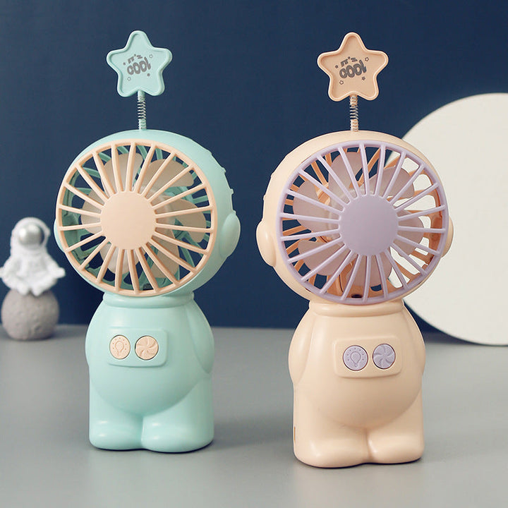 Unisex Portable Mini Fan in Playful Figure Design Kalsten
