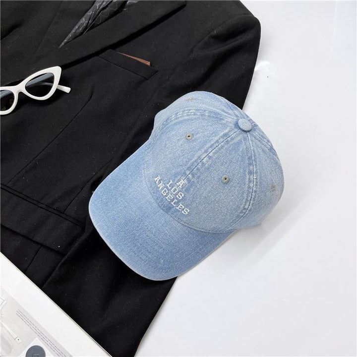 Women's Distressed Vintage Los Angeles Baseball Cap Kalsten