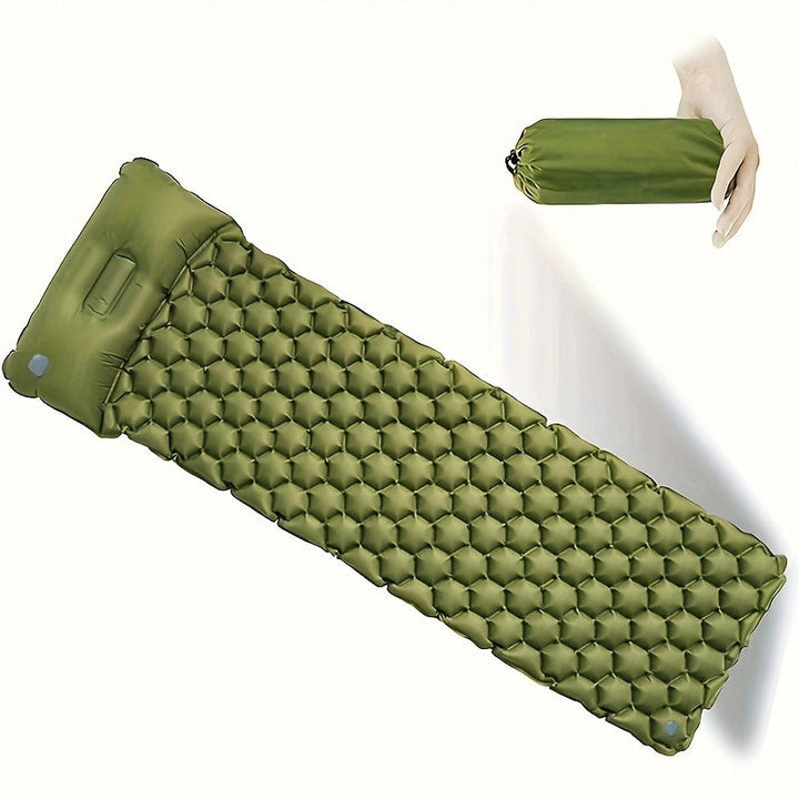 Airy and Comfortable Inflatable Sleeping Mat with Headrest Kalsten