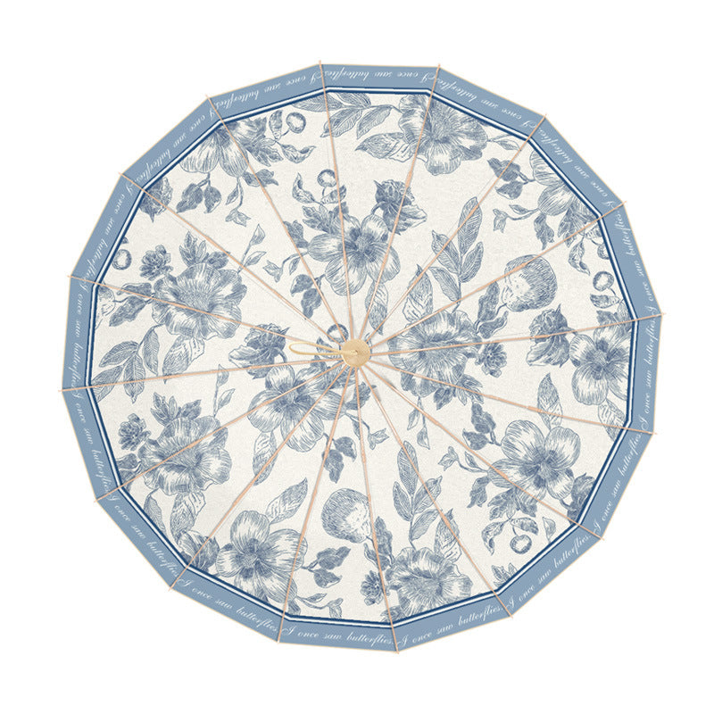 Ladies elegant umbrella with floral patterns Kalsten