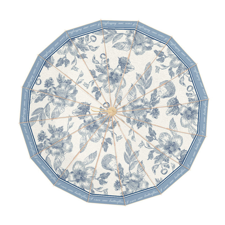 Ladies elegant umbrella with floral patterns Kalsten