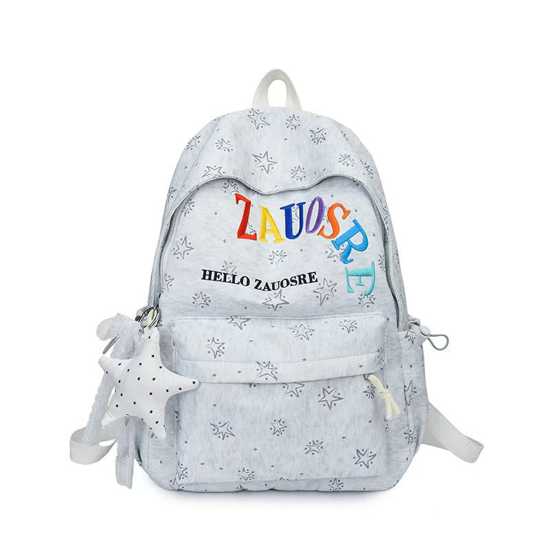 Casual Star-Patterned Backpack Kalsten