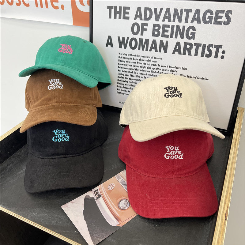 Women's Corduroy Graphic Baseball Cap Kalsten