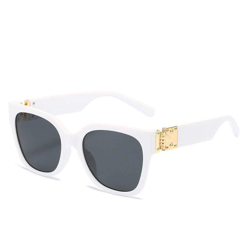 Women's elegant oversized sunglasses with luxurious metal accent Kalsten