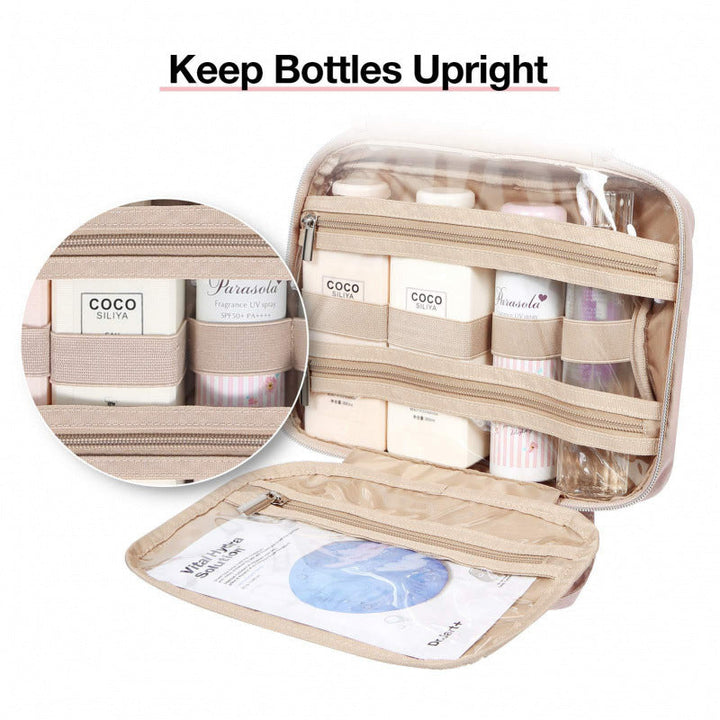 Cosmetic Organizer Bag with Removable Interior Divider Kalsten