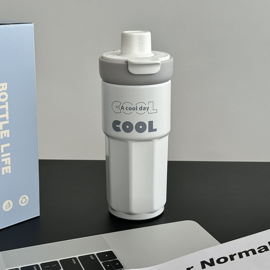 Ladies stylish coffee mug with spill-proof lid Kalsten