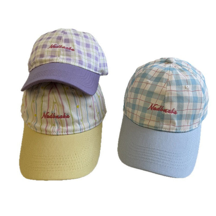 Women's Adjustable Plaid Baseball Cap Kalsten