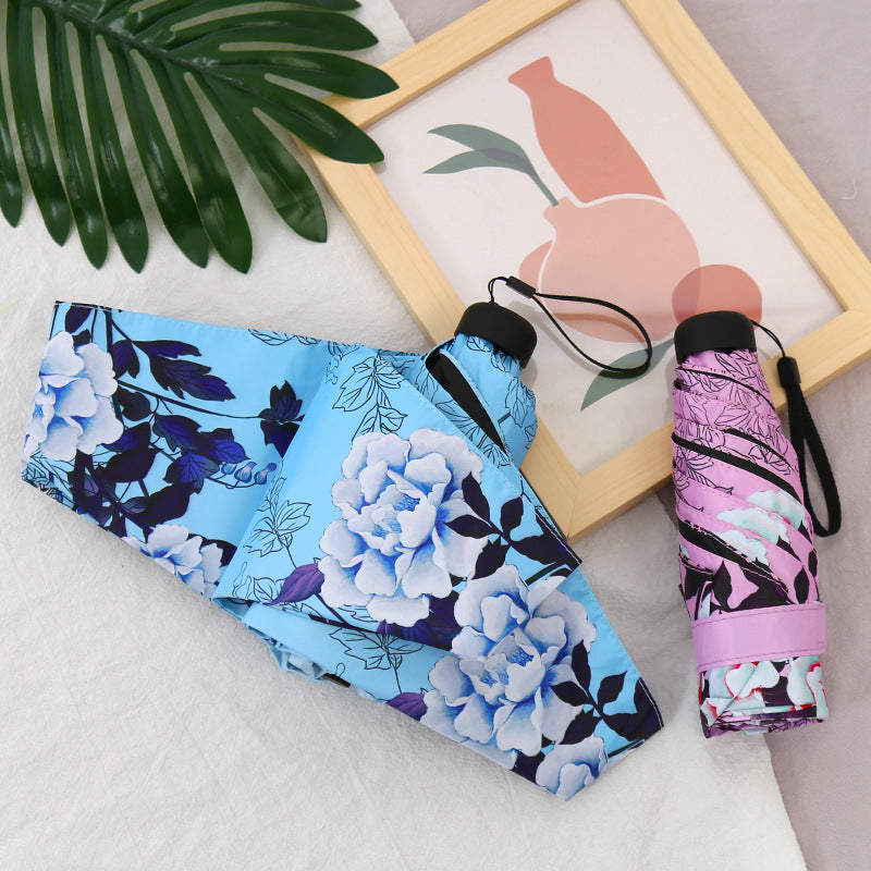 Ladies Elegant Umbrella with Exquisite Floral Design Kalsten
