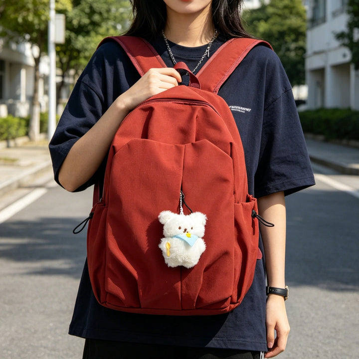 Functional Soft Fabric Backpack Kalsten