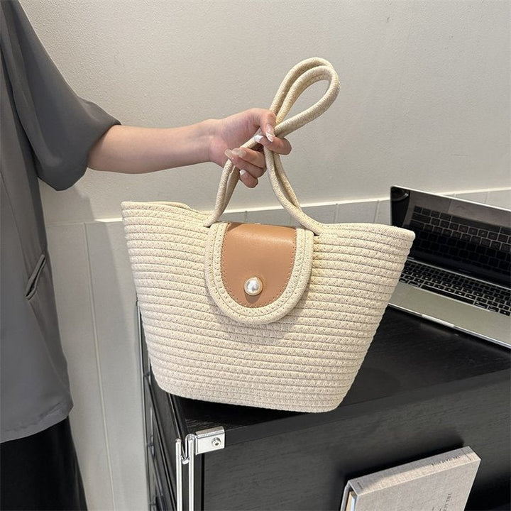 Handbag with Textured Design Kalsten