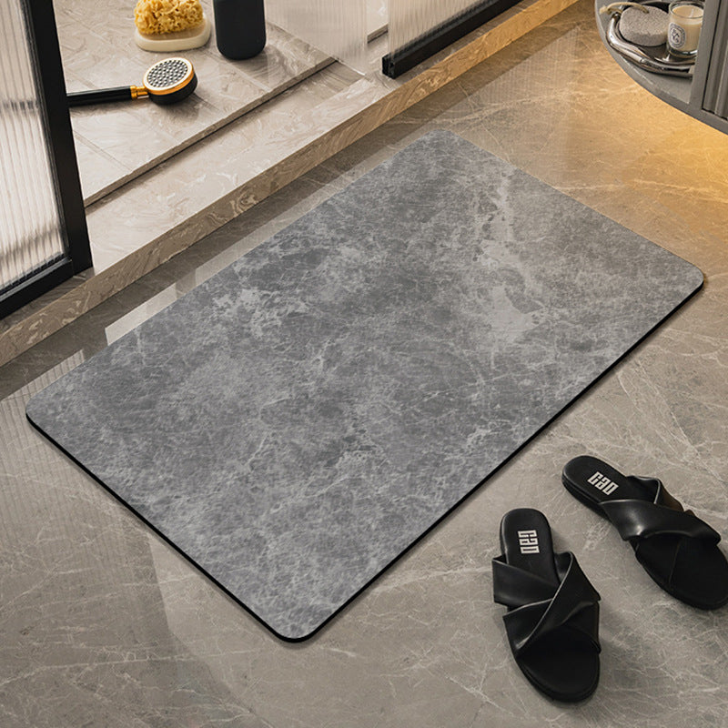 Luxurious Marble Effect Bathroom Mat