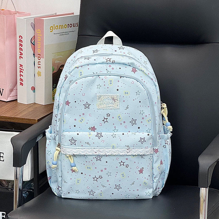 Cartoon-Themed Multi-Pocket Backpack Kalsten