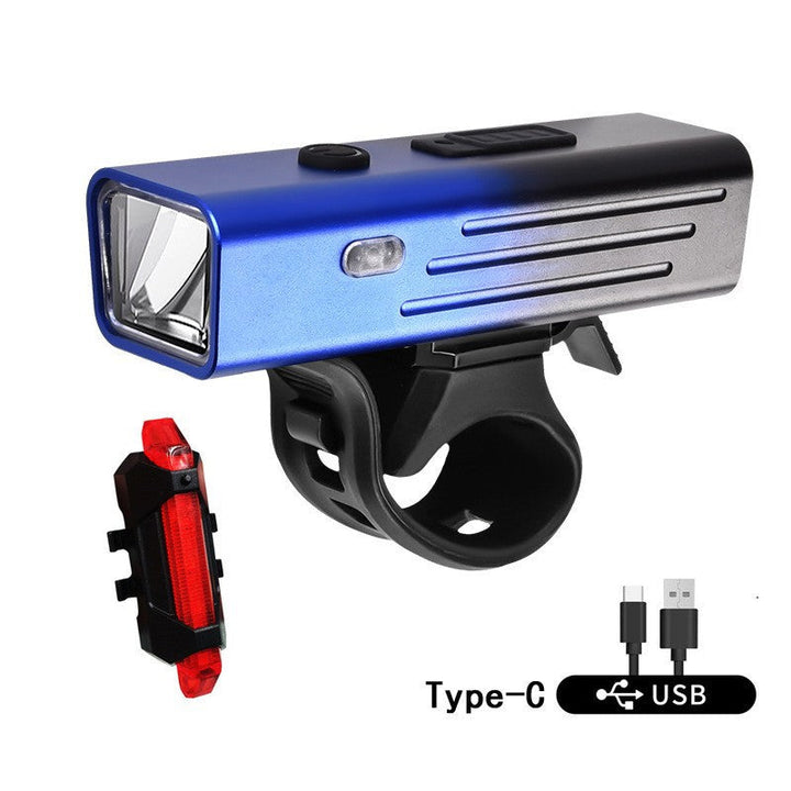 Rechargeable Bicycle Headlight and Safety Taillight Set Kalsten