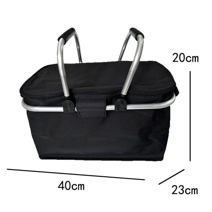 Cooler bag with sturdy aluminum frame and insulating inner lining Kalsten