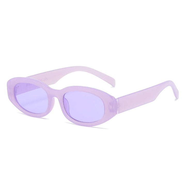 Ladies fashionable sunglasses in minimalist oval design Kalsten