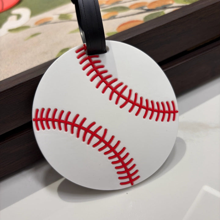 Basketball-Themed Luggage Tag Kalsten