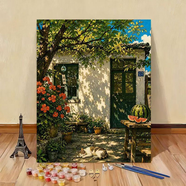Scenic Garden Paint by Numbers Kit Kalsten