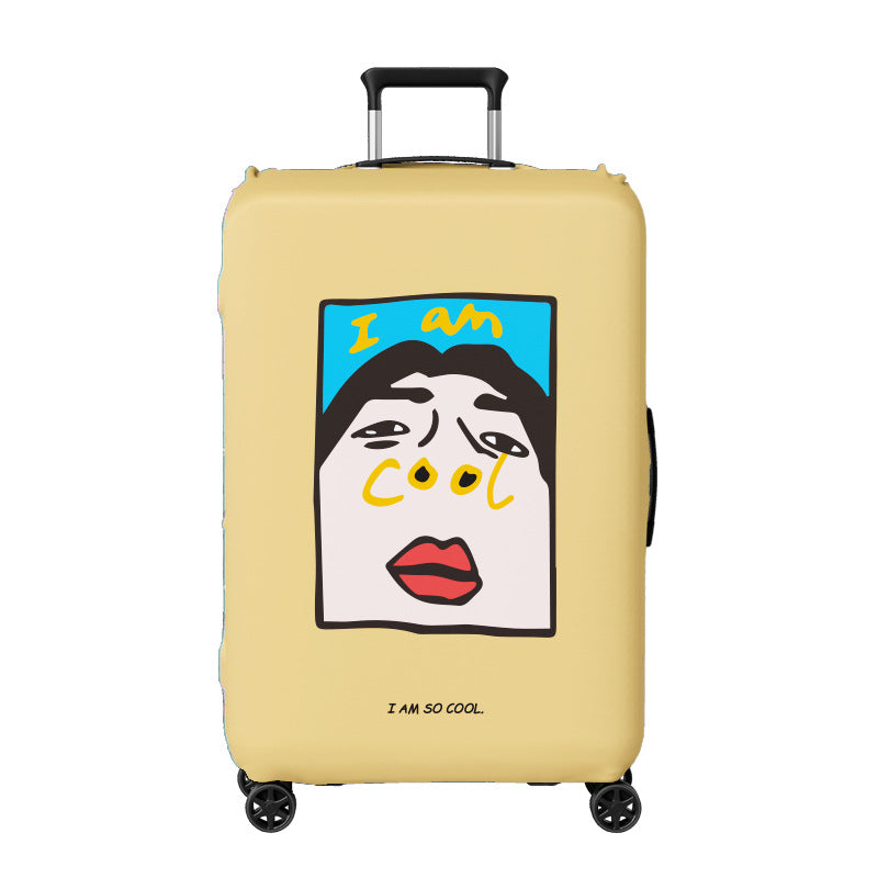 Women Suitcase Cover with Floral Patterns Kalsten