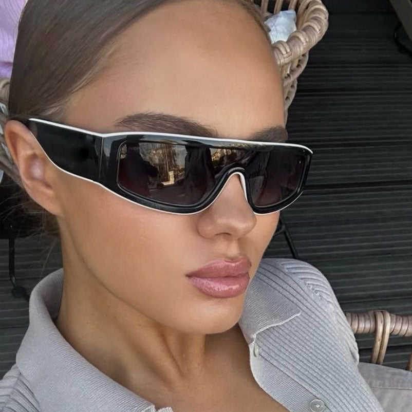 Women's fashionable sports sunglasses with an innovative design and wide frame Kalsten