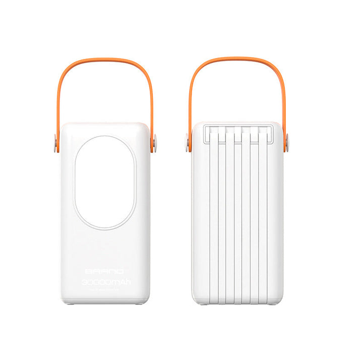 High-performance power bank with integrated LED light and digital display Kalsten