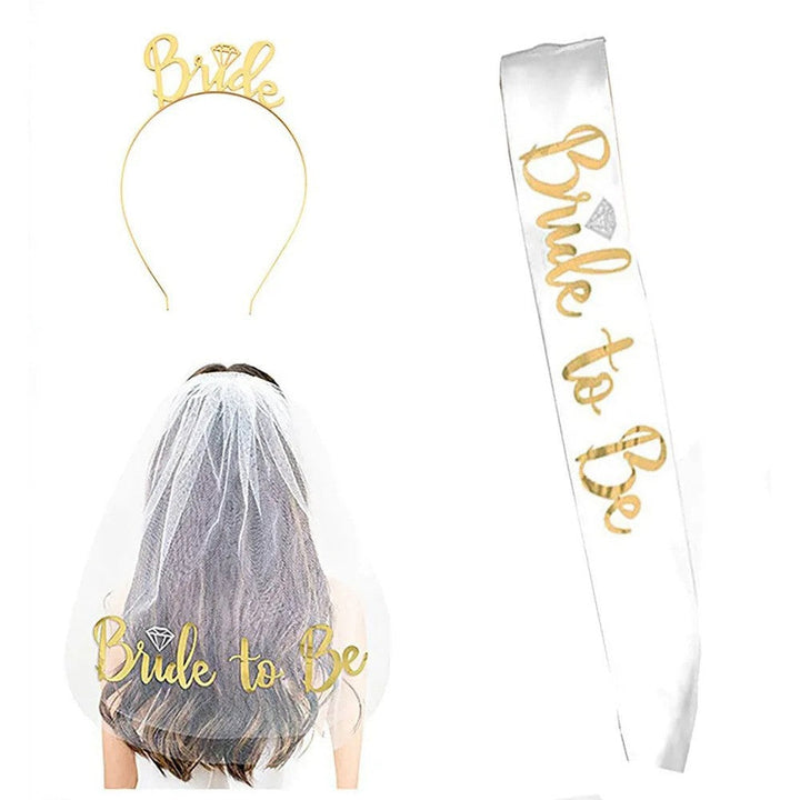 Ladies' Decorative Headband with "Bride" Inscription Kalsten