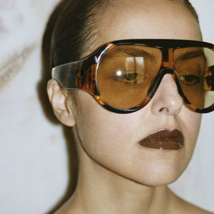 Women's oversized sports sunglasses in retro-inspired design Kalsten